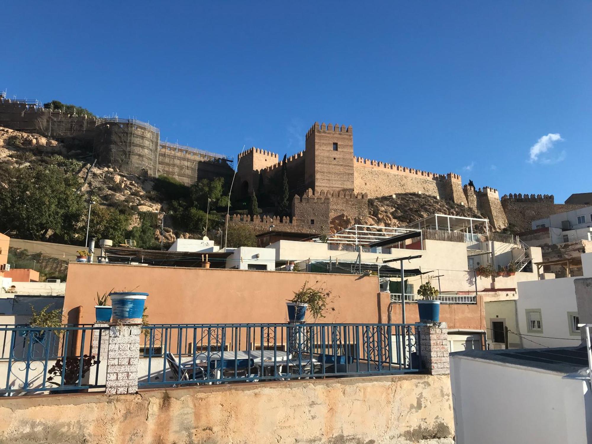Casita La Paloma Bonita Del Pescador Hasta 5 Personas En El Casco Antiguo La Medina Centro Bajo Alcazaba Terraza Buena Vista Parking Privado Y Sabanas En Opcion *